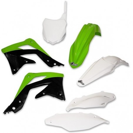 Kit plastiques UFO pour KAWASAKI KXF 450 KX450F de 2013 à 2015 KAKIT220E999 UFO 96,50 €