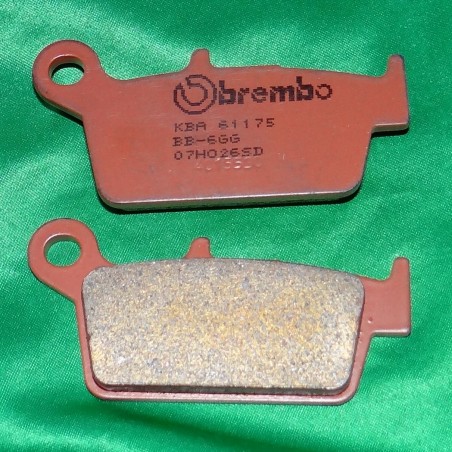 Pastilla de freno BREMBO para GAS EC, HONDA CR, KAWASAKI KX,... 07HO26SD BREMBO € 19.90