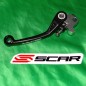 Maneta freno repliable SCAR negro para KAWASAKI KXF, KX y YAMAHA YZ, YZF Maneta freno repliable SCAR negro para KAWASAKI KXF, KX y YAMAHA YZ, YZF