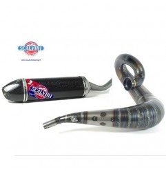 Muffler SCALVINI for YAMAHA YZ 250 from 2005, 2012, 2013, 2014, 2015, 2016, 2017, 2018, 2019