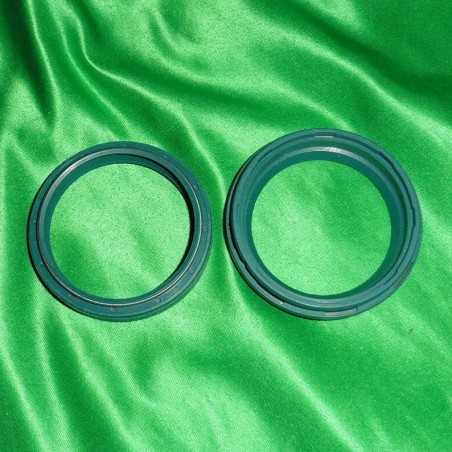 Junta espía de horquilla y guardapolvo SKF KYB Ø48mm para GAS GAS, KAWASAKI, YAMAHA YZ,...