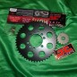 Kit chaine JT DRIVE pour YAMAHA DT 125 MX de 1977 à 1993