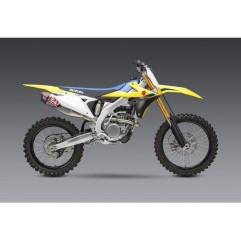 Línea completa YOSHIMURA RS-12 en aluminio y acero inoxidable para SUZUKI RM-Z250 de 2019 a 2020