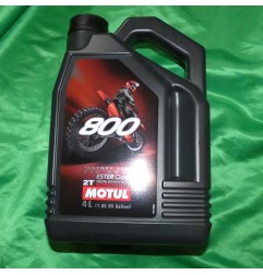 MOTUL 800 2-Takt-Öl, 100 % synthetisch, 4 Liter