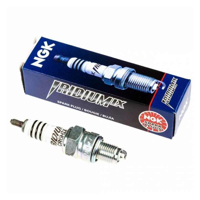 Bujía NGK IRIDIUM CR6HIX para HONDA CRF, XR, KAWASAKI KLX, SUZUKI DRZ,...