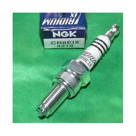 Spark plug NGK IRIDIUM cr8eix for BETA, GAS GAS, HUSQVARNA, HUSABERG, KAWASAKI, SUZUKI, YAMAHA,...