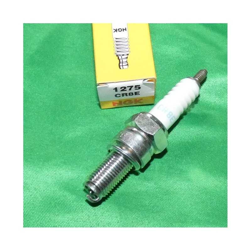 Bujía estándar NGK CR8E para BETA, GAS GAS, KAWASAKI, HUSQVARNA, SUZUKI, YAMAHA,...