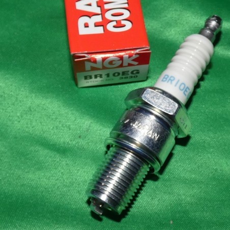 Standard spark plug NGK BR10EG for HONDA CR, KAWASAKI KX, SUZUKI RM, YAMAHA YZ