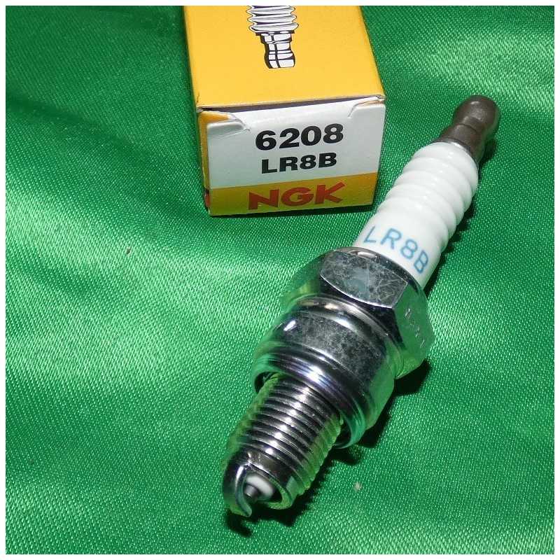 Bujía estándar NGK LR8B para HUSQVARNA TC, KTM SX 50cc y 65cc Bujía estándar NGK LR8B para HUSQVARNA TC, KTM SX 50cc y 65cc