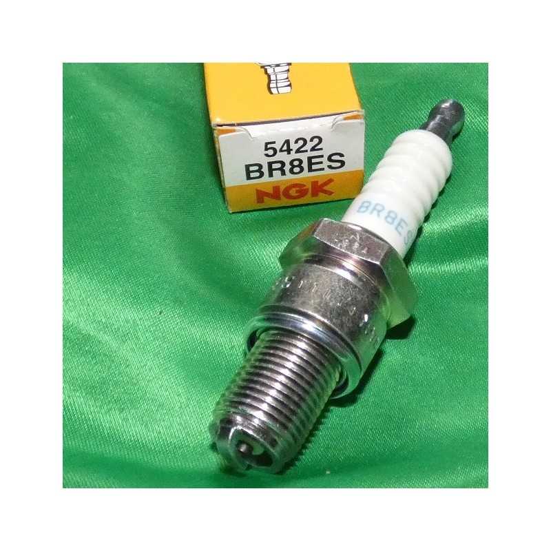 Bujía estándar NGK BR8ES para KAWASAKI KDX, BETA, YAMAHA DT,...