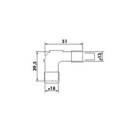 NGK LB05F Kerzenstecker ohne Anschlussmutter für HONDA, HUSQVARNA, HUSABERG, KTM, YAMAHA und weitere Marken