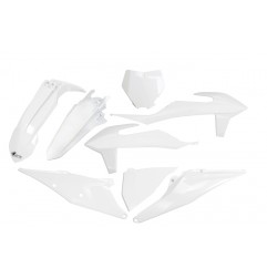 Plastic kit UFO white for KTM SX, SXF 125, 150, 250, 350, 450 from 2019 to 2020