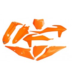 Plastic kit UFO orange for KTM SX, SXF 125, 150, 250, 350, 450 from 2019 to 2020