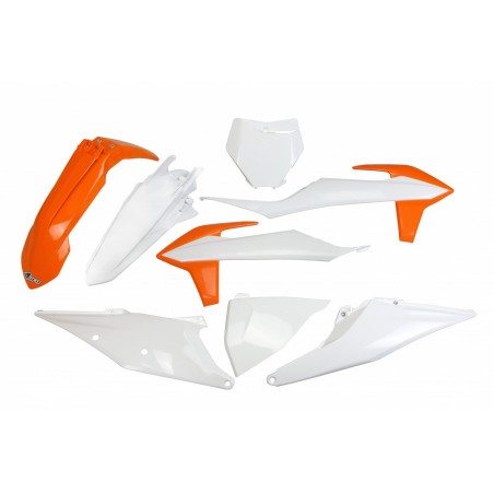 Kit plastiques UFO couleur origine pour KTM SX, SXF 125, 150, 250, 350, 450 de 2019 à 2020