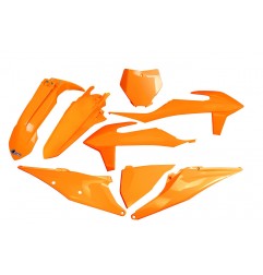 Plastic kit UFO fluorescent orange for KTM SX, SXF 125, 150, 250, 350, 450 from 2019 to 2020
