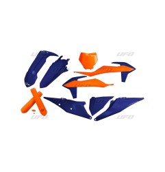 Plastic kit UFO limited edition orange and blue for KTM SX, SXF 125, 150, 250, 350, 450 from 2019 to 2020