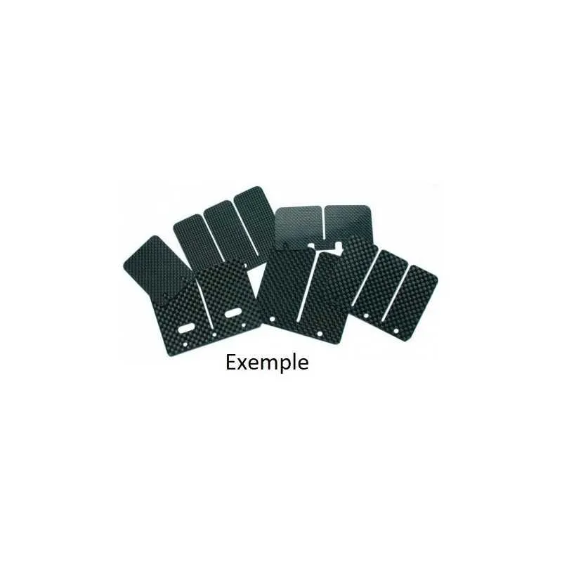 Carbon reed petal TECNIUM OEM type for HUSQVARNA CR, WR 125 from 1992 to 1993