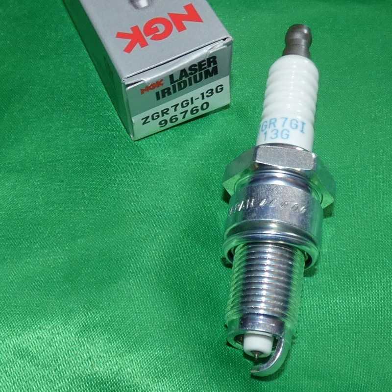 Bujía NGK LASER IRIDIUM ZGR7GI-13G para HUSQVARNA TE y KTM EXC, EXCF 250 y 300