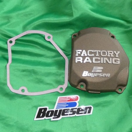 Couvercle de carter allumage magnesium BOYESEN SUZUKI RM 125, RM125 de 1998, 1999, 2000, 2001, 2002, 2003, 2008