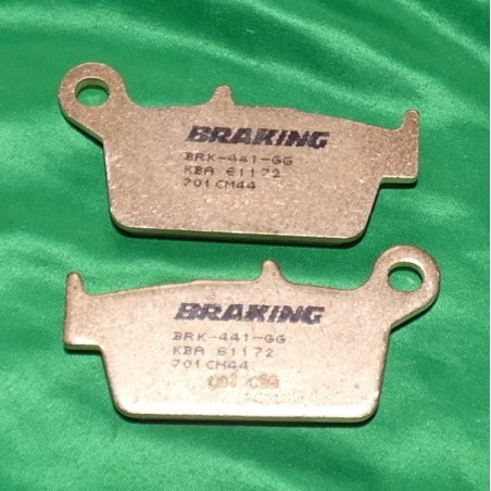 Plaquette de frein BRAKING pour KAWASAKI, TM, VOR,...