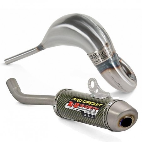 Silenciador PRO CIRCUIT con silenciador de kevlar para YAMAHA YZ 125 de 2005, 2006, 2007, 2008, 2009, 2019