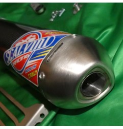 Silenciador de escape de carbono SCALVINI para YAMAHA YZ 250 de 2005, 2011, 2012, 2013, 2014, 2015, 2019