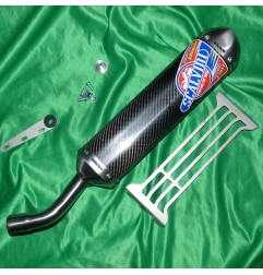 Silenciador de escape de carbono SCALVINI para YAMAHA YZ 250 de 2005, 2014, 2015, 2016, 2017, 2018, 2019