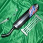 Silenciador de escape de carbono SCALVINI para YAMAHA YZ 250 de 2005 a 2019