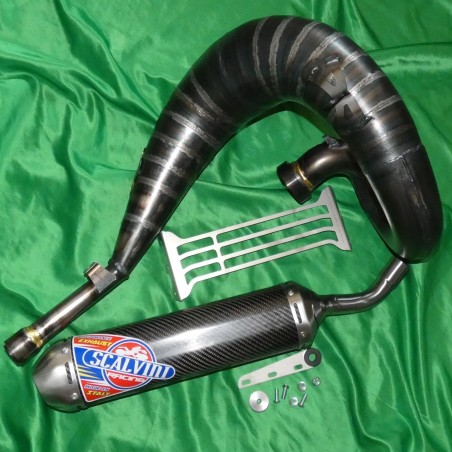 Pot d'échappement SCALVINI pour YAMAHA YZ 250 de 2005, 2006, 2007, 2008, 2009, 2010, 2011, 2012, 2019