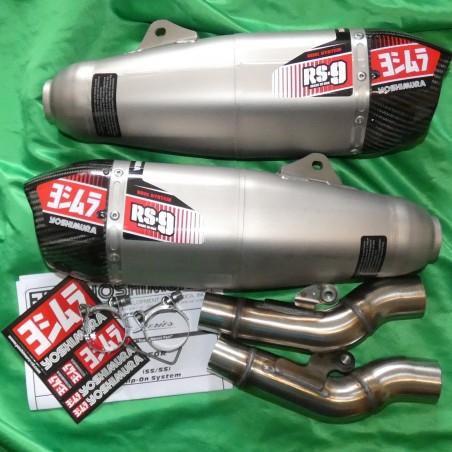 Double silencieux YOSHIMURA RS-9T pour HONDA CRF 250 R, RX de 2020 à 2021