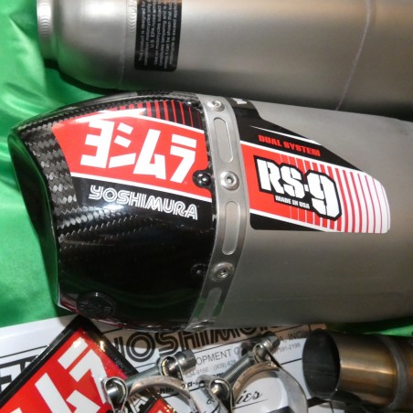 Dual muffler YOSHIMURA RS-9T for HONDA CRF 250 R, RX from 2020 to 2021