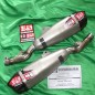 Dual muffler YOSHIMURA RS-9T for HONDA CRF 250 R, RX from 2020 to 2021