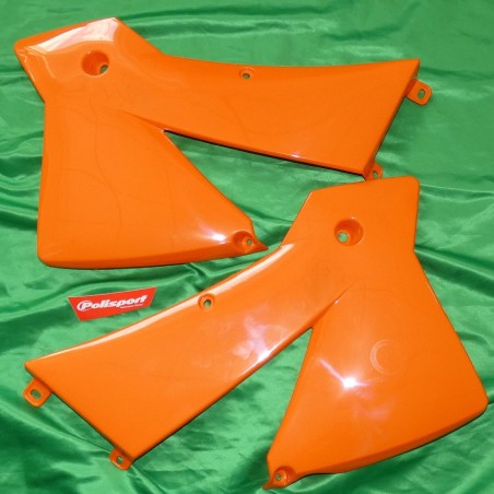 Tapas de radiador POLISPORT para KTM SX, EXC 125, 200, 250 de 2001, 2002, 2003 y 2004