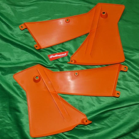 Ouies de radiateur POLISPORT pour KTM SX, EXC 125, 200, 250 de 2001 à 2004