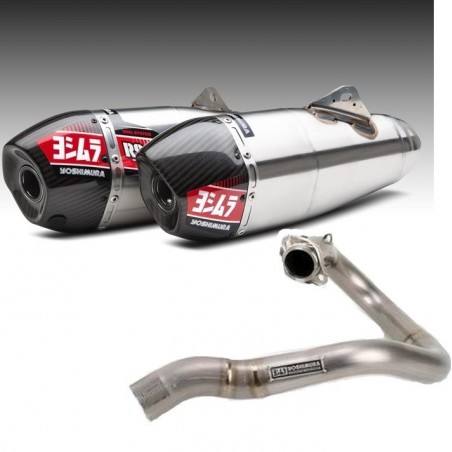 Ligne échappement complète YOSHIMURA RS9-E pour HONDA CRF 250 de 2018, 2019, 2020 et 2021