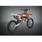 Sistema de escape completo YOSHIMURA RS4 titanium para KTM SXF 450 de 2012 a 2015