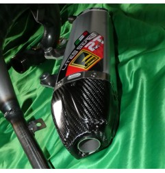 Photo of the FRESCO Factory muffler with carbon tip for BETA RR 125 from 2020 to 2021