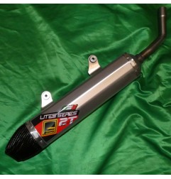 FRESCO Carby-Auspuff für BETA RR 250, 300 der Baujahre 2013, 2014, 2015, 2016, 2017, 2018, 2019 mit Carbon-Endrohr.
