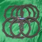Discos de embrague TECNIUM para KTM LC2 YAMAHA DT200, WR200, DT125R
