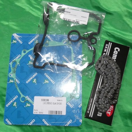 Kit de distribución TECNIUM para SUZUKI DRZ 400 E, S y SM de 2000 a 2016 070045 TECNIUM