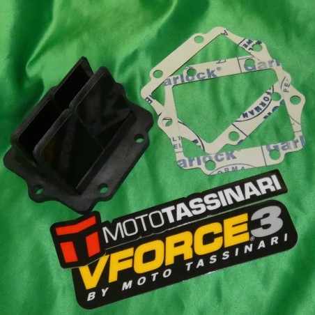 Caja de aletas V FORCE 3 para KAWASAKI KDX 200 de 1989, 1990, 1991, 1992, 1993, 19994, 1995 1996, 1997, 1998, 1999, 2006