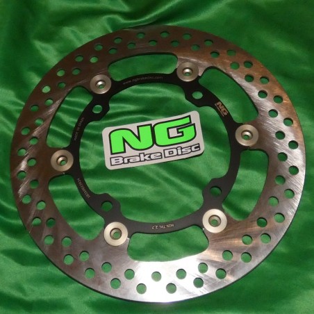 Front brake disc NG for KAWASAKI KX, KXF, 125, 250 and 450 from 2006, 2007, 2008, 2009, 2010, 2011, 2012, 2013, 2014