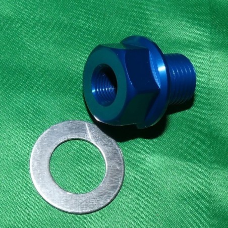 Oil temperature sensor adapter screw KOSO