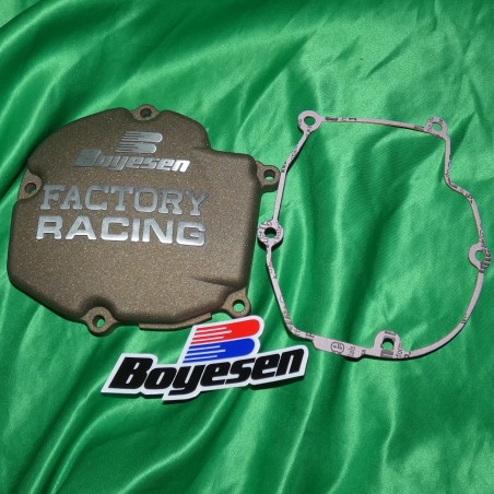 Couvercle de carter allumage magnesium BOYESEN KAWASAKI KX 125 de 2003, 2004 et 2005