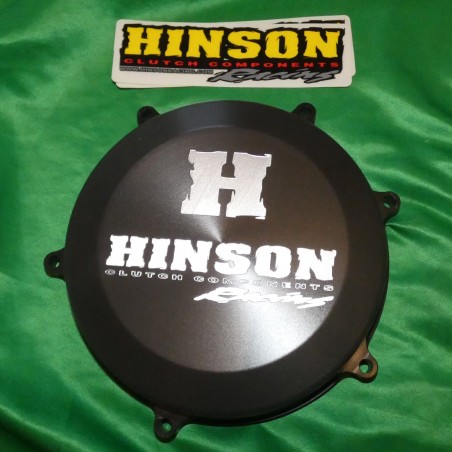 Black clutch cover HINSON for KAWASAKI KXF 450, KX450F from 2016 to 2018