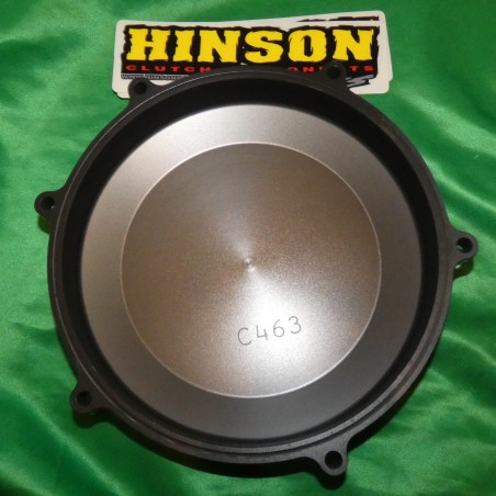 Black clutch cover HINSON for KAWASAKI KXF 450, KX450F from 2016 to 2018