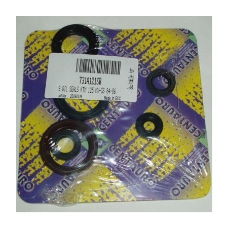 CENTAURO low engine spy / spi gasket kit for KTM MX, GS 125cc from 1984, 19985 and 1986