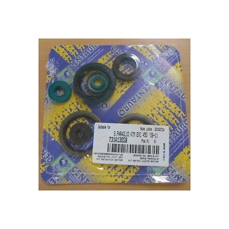 CENTAURO low engine spy / spi gasket kit for KTM EXC 450cc and 530cc