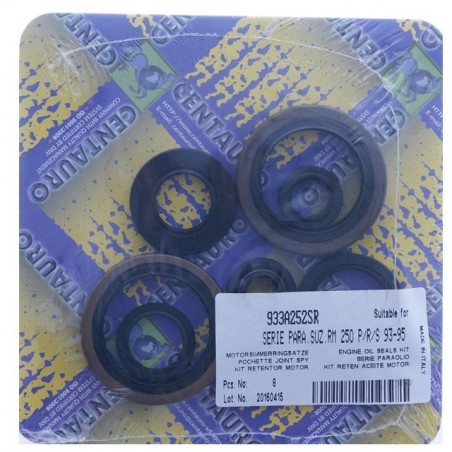 CENTAURO low engine spy / spi gasket kit for SUZUKI RM 250 from 1993, 1994 and 1995