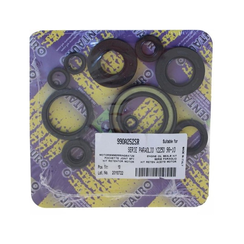 CENTAURO low engine spy / spi gasket kit for YAMAHA YZ, WR 250 from 1998 to 2020